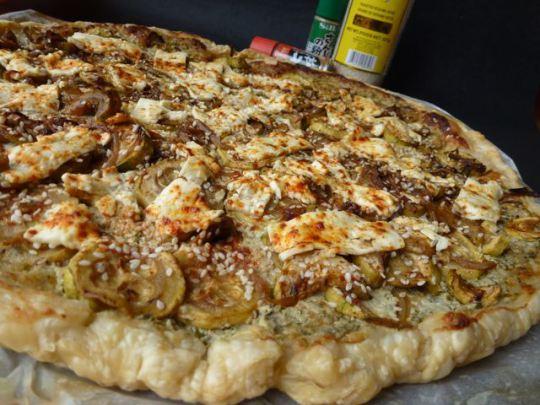 Tarte aux courgettes japano:grec - 2 Tarte aux courgettes japano/grec