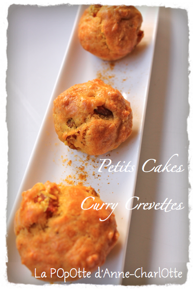 Petits Cakes Curry Crevettes