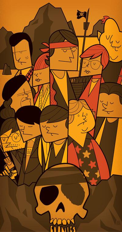 alegiorgini4 Les affiches de films deviennent géométriques