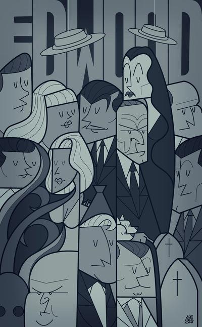 alegiorgini2 Les affiches de films deviennent géométriques