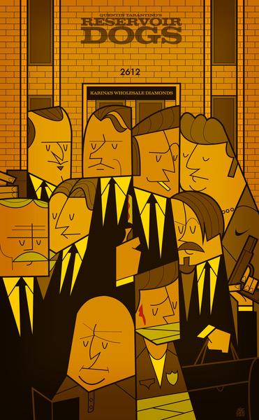 alegiorgini1 Les affiches de films deviennent géométriques