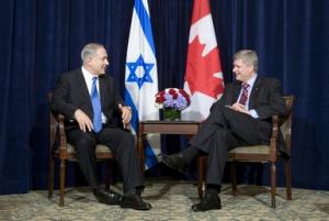 Netanyahu et Harper
