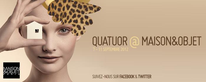 Quatuor à Maison & Objet 09-2012