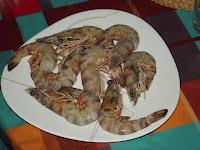 Crevettes marinées grillées Crevettes marinées grillées