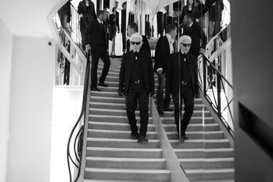 Karl Lagerfeld chez Chanel
