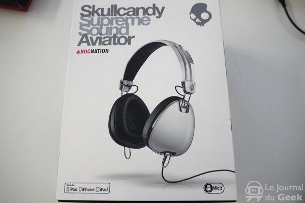 Test : casque SkullCandy Rocnation Aviator