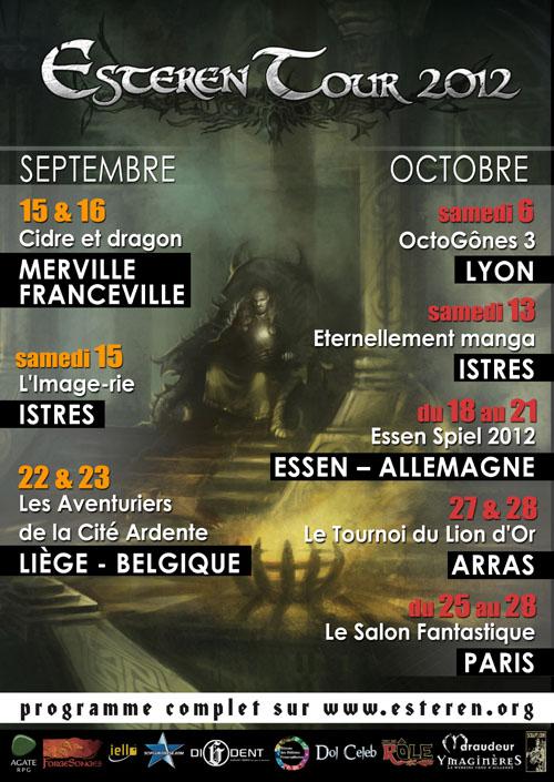 Mois de Septembre chargé pour lEsteren Tour 2012 esteren tour 2012sept oct 500px Mois de Septembre chargé pour lEsteren Tour 2012