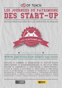 cupofteach Les journées du patrimoine des Startups