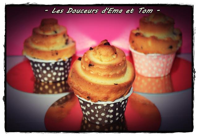 Muffins façon cookies Muffins façon cookies