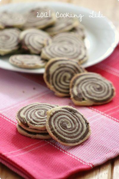 ♥ Biscuits marbrés Chocolat & Noisettes IMG_0872