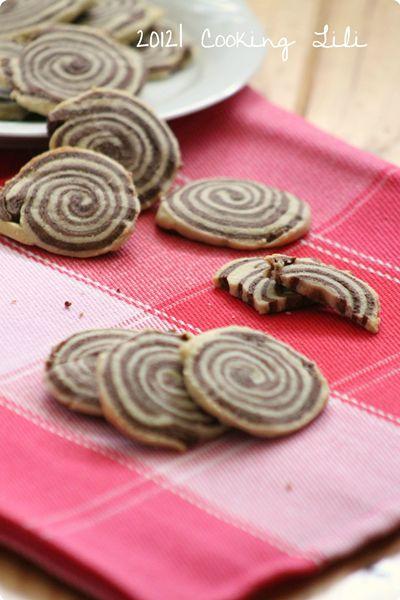 ♥ Biscuits marbrés Chocolat & Noisettes IMG_0890