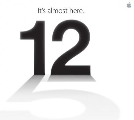 Officiel: Apple présente le très attendu iPhone 5 le 12 Septembre à 19heure