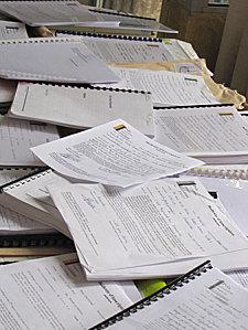 Des nouvelles des manuscrits du Prix première chance à l'écriture manuscrits2012