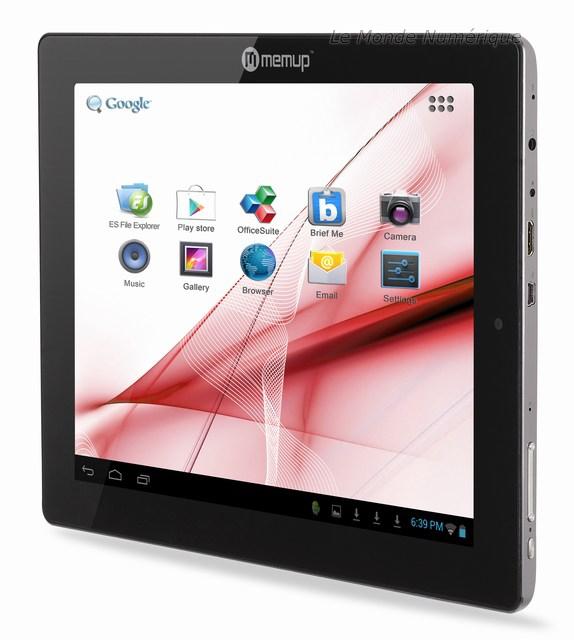 Test de la tablette tactile Android Memup SlidePad NG 9716