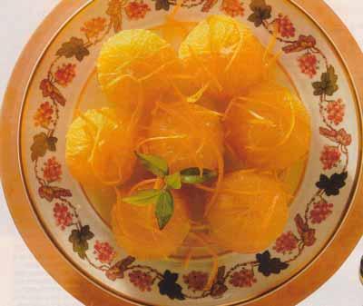 Salade fraîche d’oranges à la cannelle et fleur d’oranger