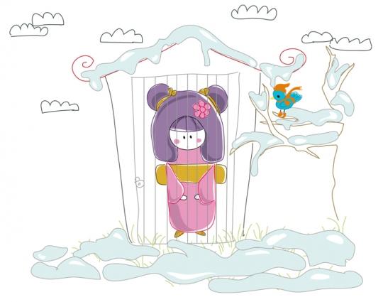 kokeshi3 La kokeshi des temps fleuris (suite)