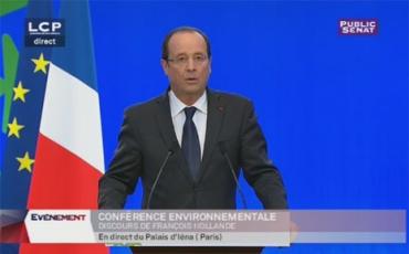 Environnement : les engagements de François Hollande