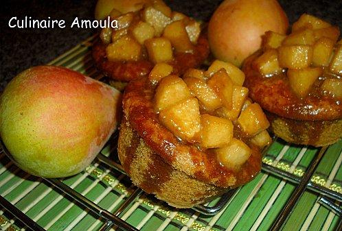 Petit gâteau au poire et caramel au beurre salé Sans titre 4