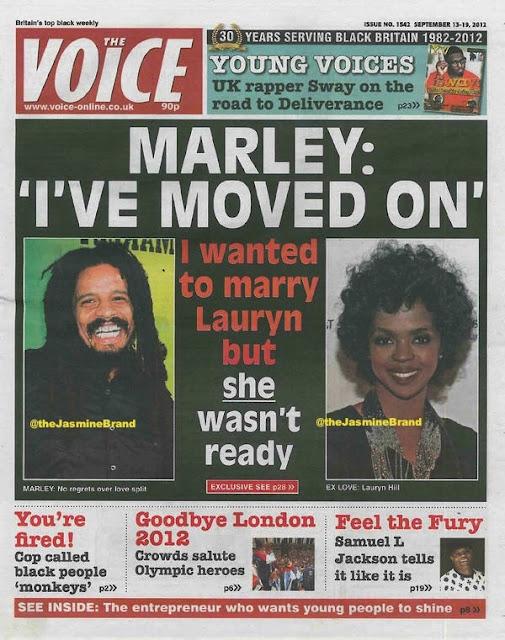 Rohan Marley revient sur sa relation avec Lauryn Hill ... un an aprés
