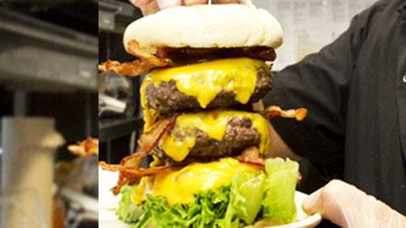 Le hamburger dangereux pour la santé débarque à Laval