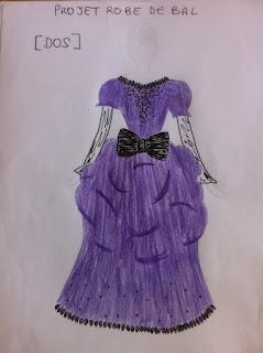 Projet robe de bal vampire pour Halloween