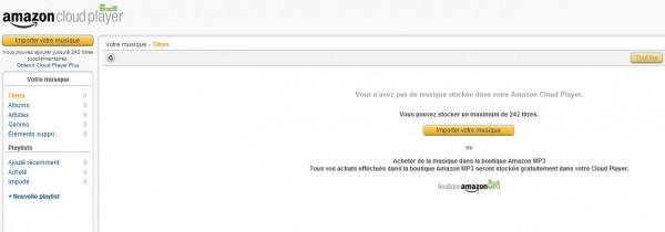 Amazon lance Amazon Cloud Player en France !