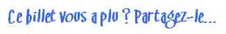 Ce billet vous a plu Partagez-le.jpg La nouvelle thérapie, 2ème semaine