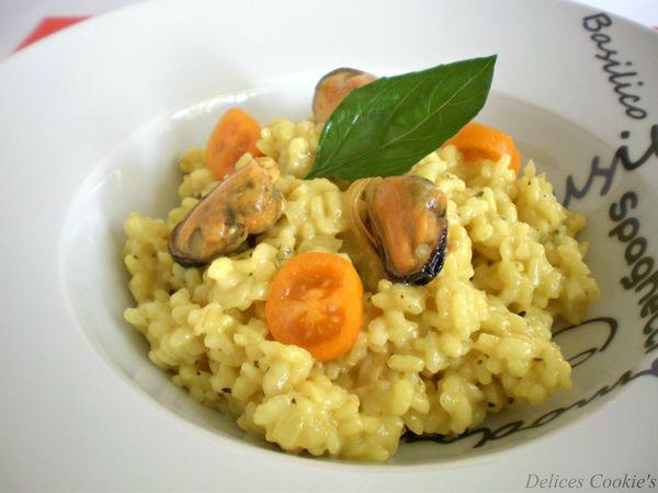 risotto moules tomates basilic 2