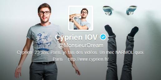 cyprien Dites bonjour au nouveau Twitter !