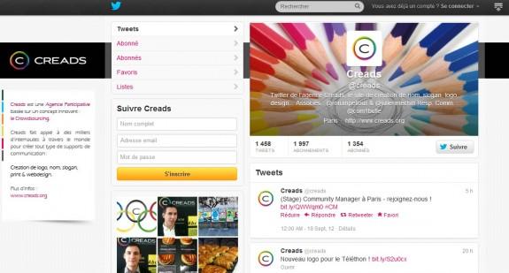 creads Dites bonjour au nouveau Twitter !