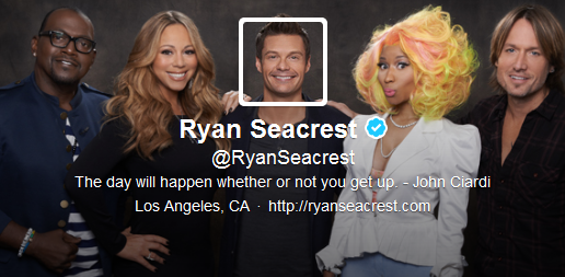ryanseacrest Dites bonjour au nouveau Twitter !