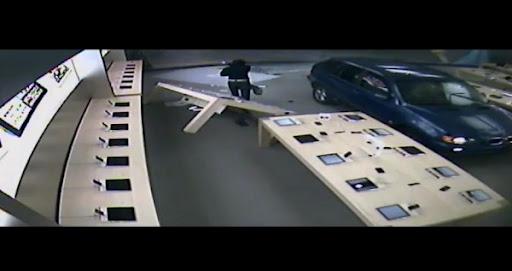 Vidéo du vole d'un Apple Store Vidéo du vole d'un Apple Store