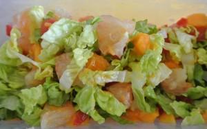 crevettes gingembre coupez légumes