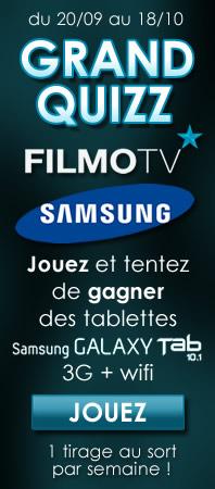 [concours] FilmoTV vous offre la possibilité de gagner des tablettes Samsung Galaxy Tab