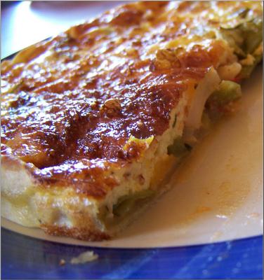 Quiche de légumes à l'estragon