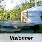 Une yourte dans la drôme