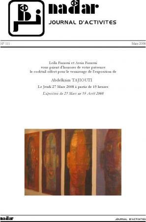 Expo vue ce matin à la galerie Nadar(jusqu'au 19 avril 2008): Abdelkrim Tajiouti 931608433.jpg