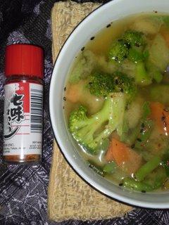 Soupe Miso aux légumes