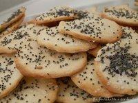 crakers salés : fines herbes, sésame et pavot