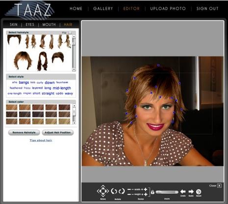 Taaz, maquillage