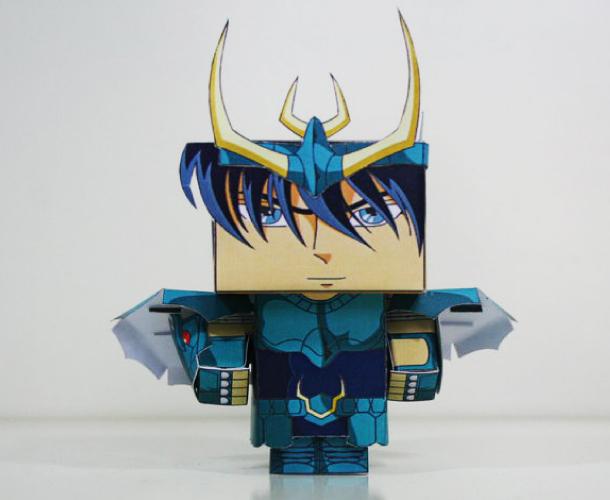 Paper Toys Saint Seiya (x 6)