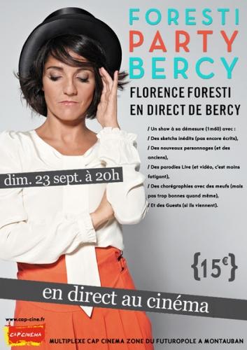 critique florence foresti bercy, foresti party bercy, florence foresti