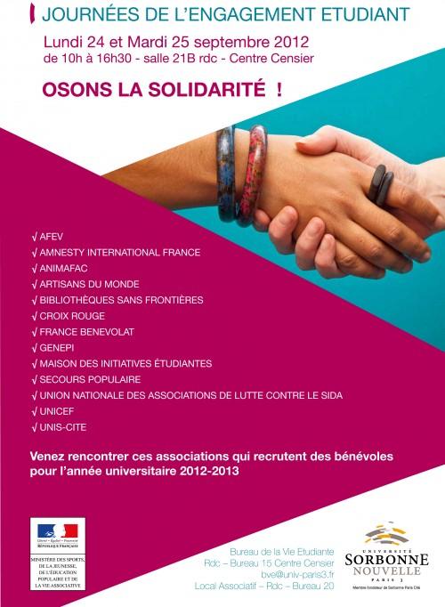 journee2 BÉNÉVOLEZ-VOUS à Paris 3 !