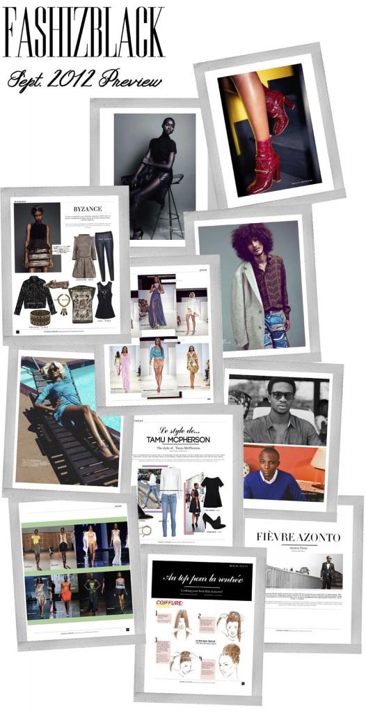 Preview Septembre Fashiz Numéro 5.