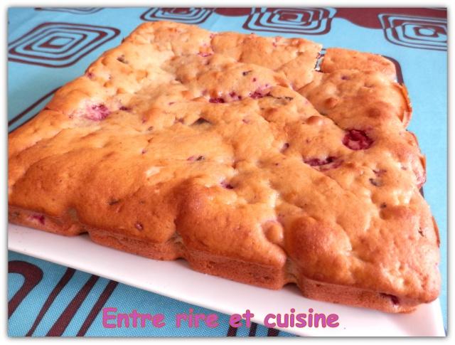 Gâteau Framboises, Bananes et Chocolat Hebergeur d'image