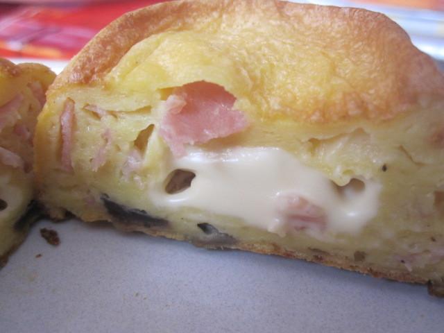 moelleux bacon/champignons coeur