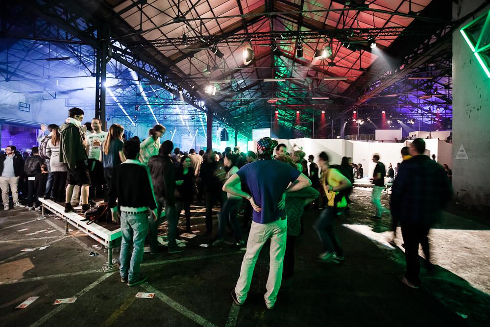 Nuit 4 - Anciennes Usines Brossette Nuit 4 NS 2012 BD ©b rob 11 Rewind Nuits Sonores 2012 : jours 4, 5 et nuit 4