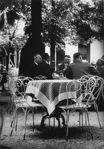 Tim Gidal, Café Heck, Munich, 1929, 27.9x21.8cm L’oeil d’Helmut Gernsheim
