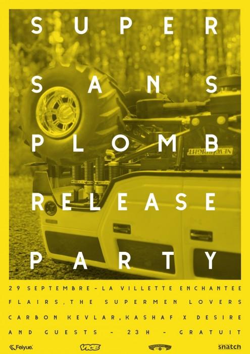 sasplomb Super Sans Plomb Release Party @ Villette enchantée