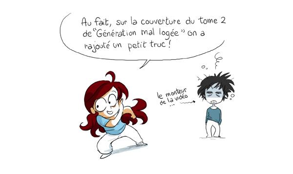 yatuu-01 La couverture de la BD « Génération mal-logée ! » en réalité augmentée